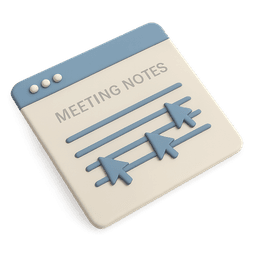 Collaborative Meeting Notes icon